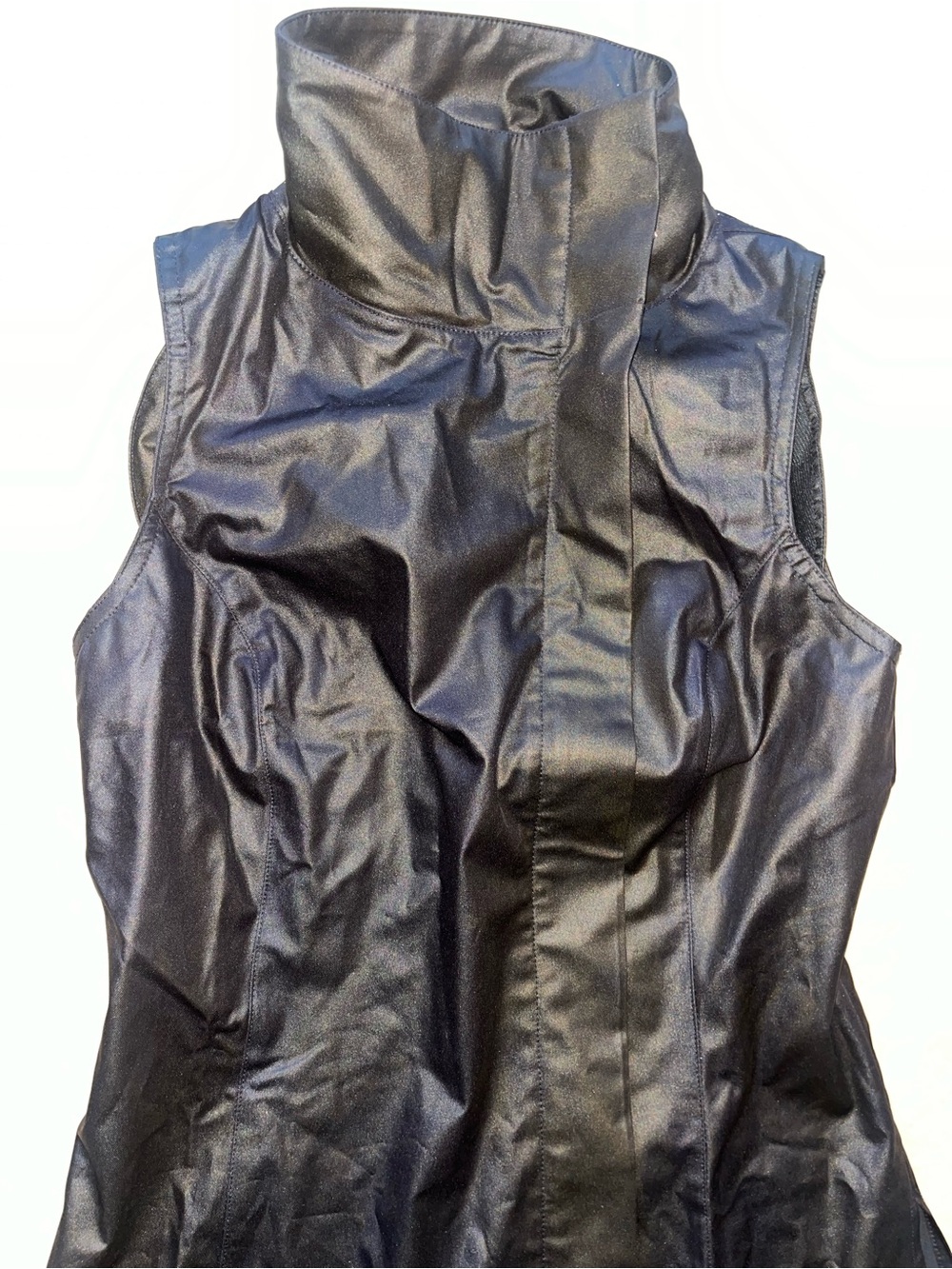 NEW BLACKPANTS Sleeveless High-Collar Bleach/water resistant stylist Vest
